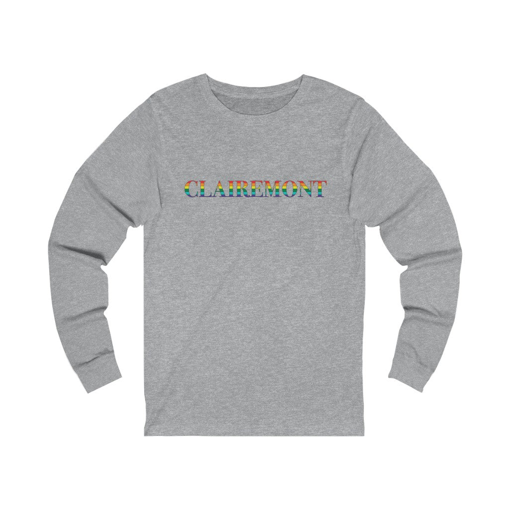 Clairemont Rainbow Unisex Jersey Long Sleeve Tee