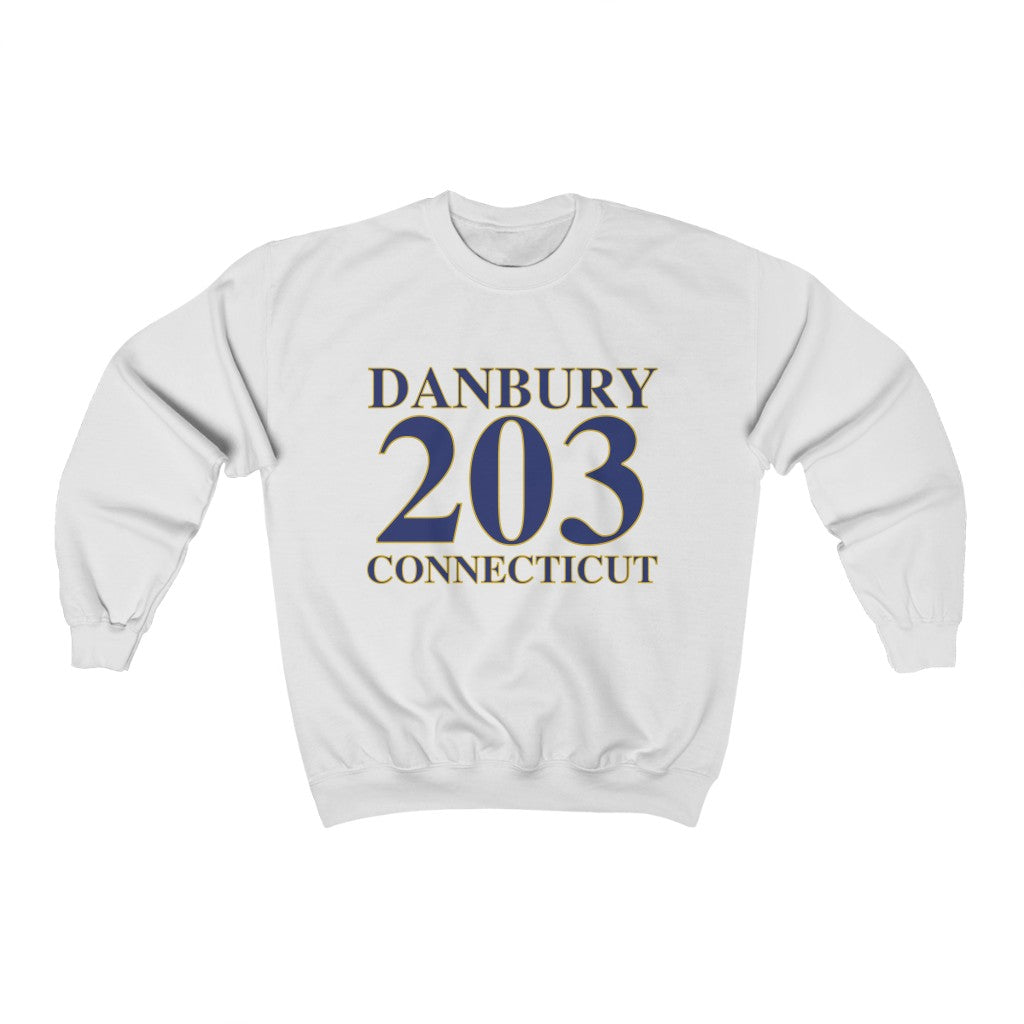 Danbury 203 connecticut sweatshirt