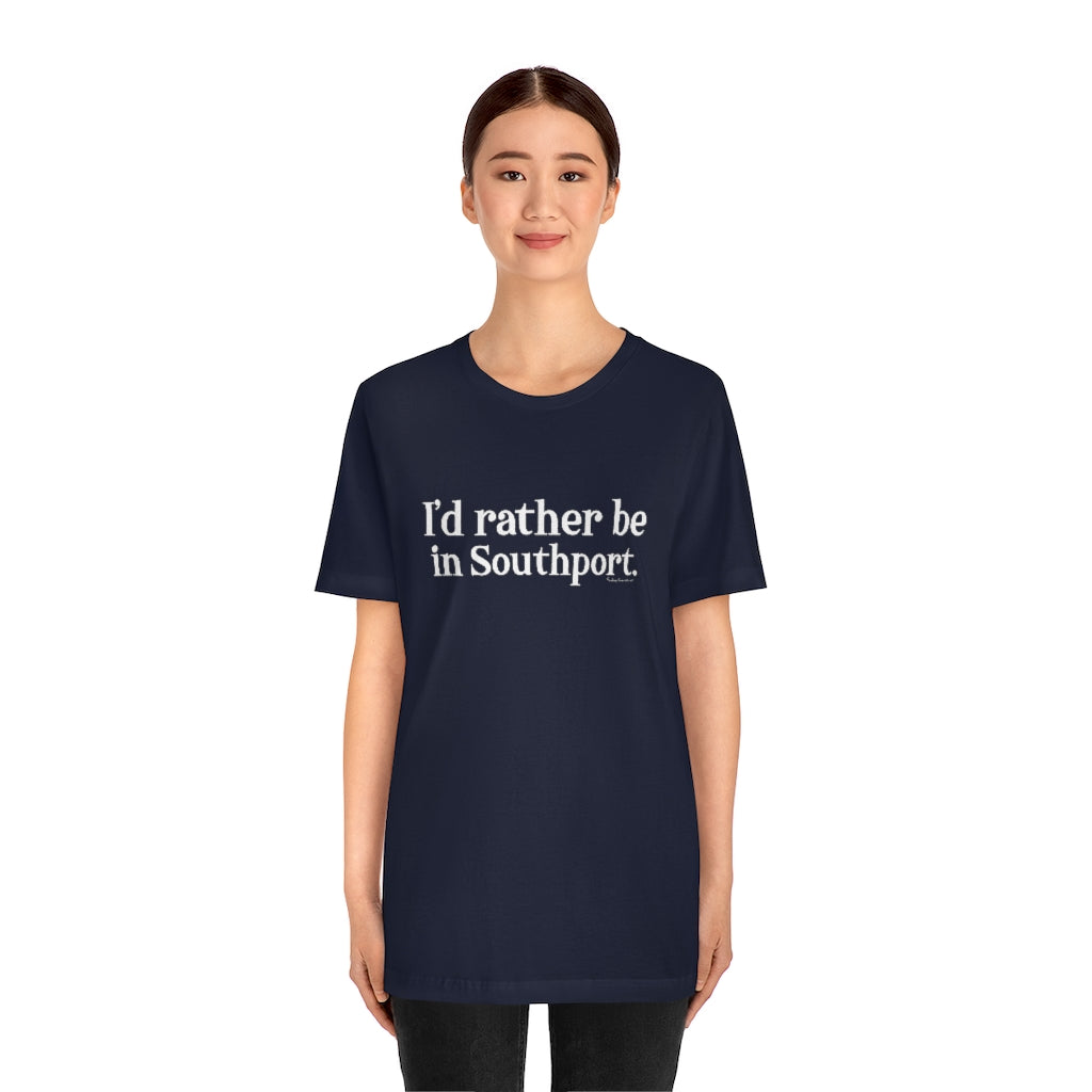 I’d rather be  in Southport.  Southport, Connecticut tee shirts, hoodies sweatshirts, mugs and other apparel, home gifts and souvenirs. Proceeds of this collections goes to help Finding Fairfield and Finding Connecticut’s brand. Free USA shipping 