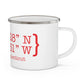 Fairfield Coordinates Enamel Camping Mug