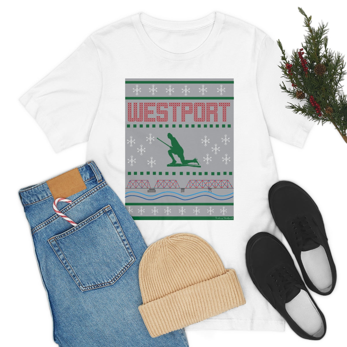 Westport Ugly Holiday Unisex Jersey Short Sleeve Tee