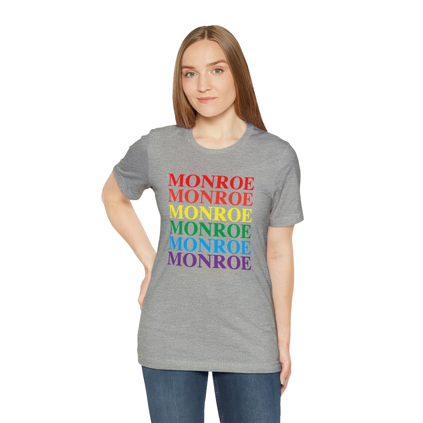 Monroe Pride Unisex Jersey Short Sleeve Tee