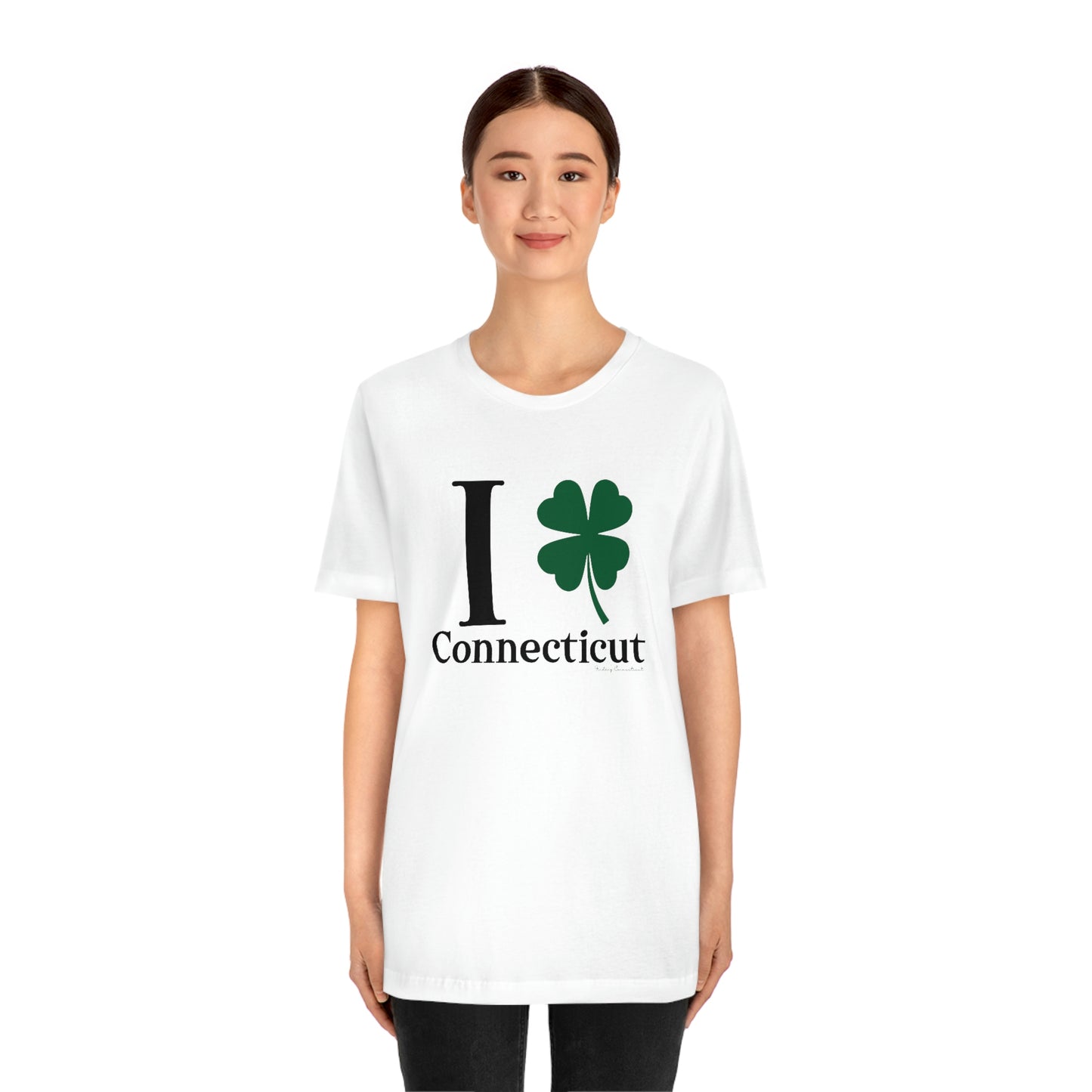 I Clover Connecticut Unisex Jersey Short Sleeve Tee