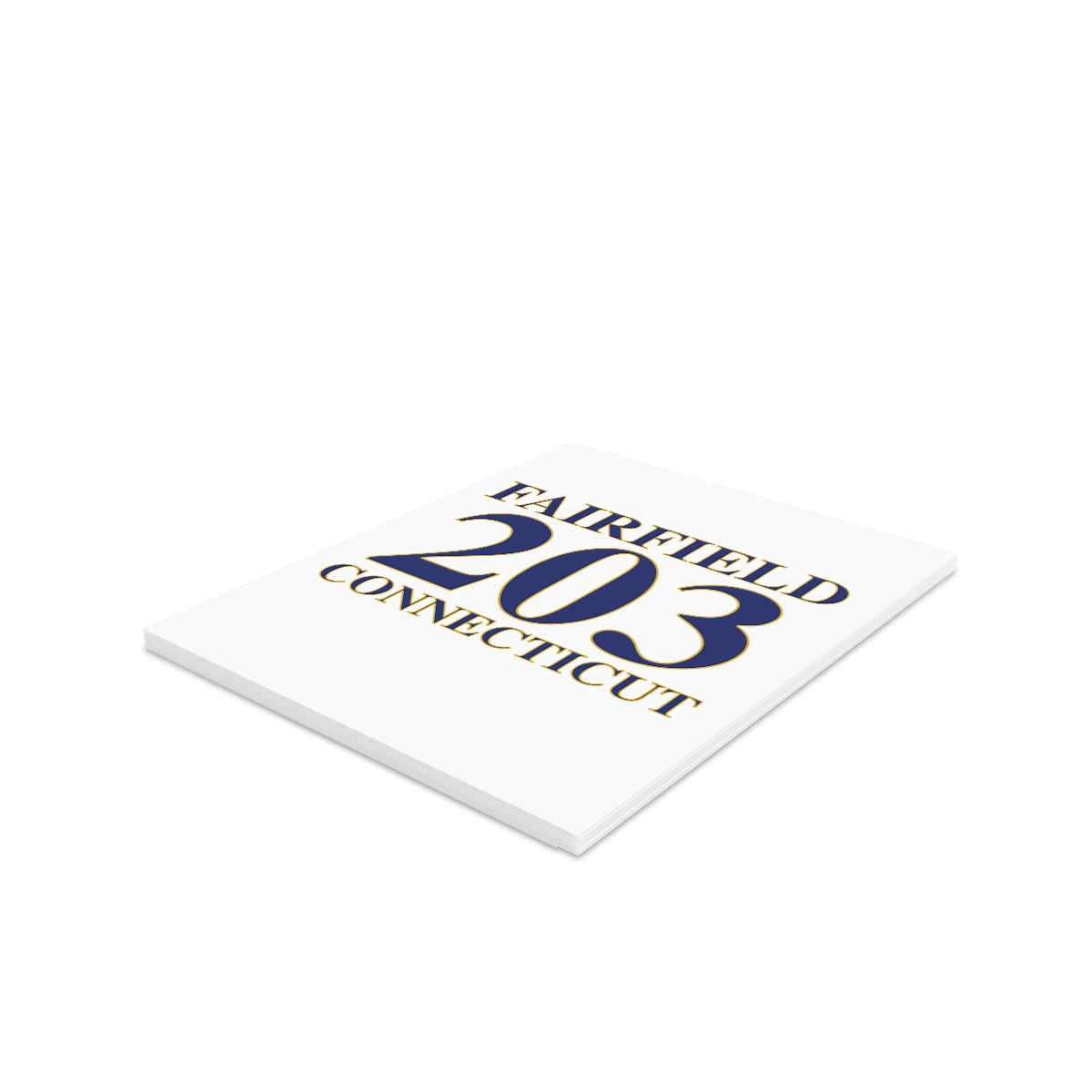 Fairfield 203 Connecticut Greeting Cards (8, 16, and 24 pcs)