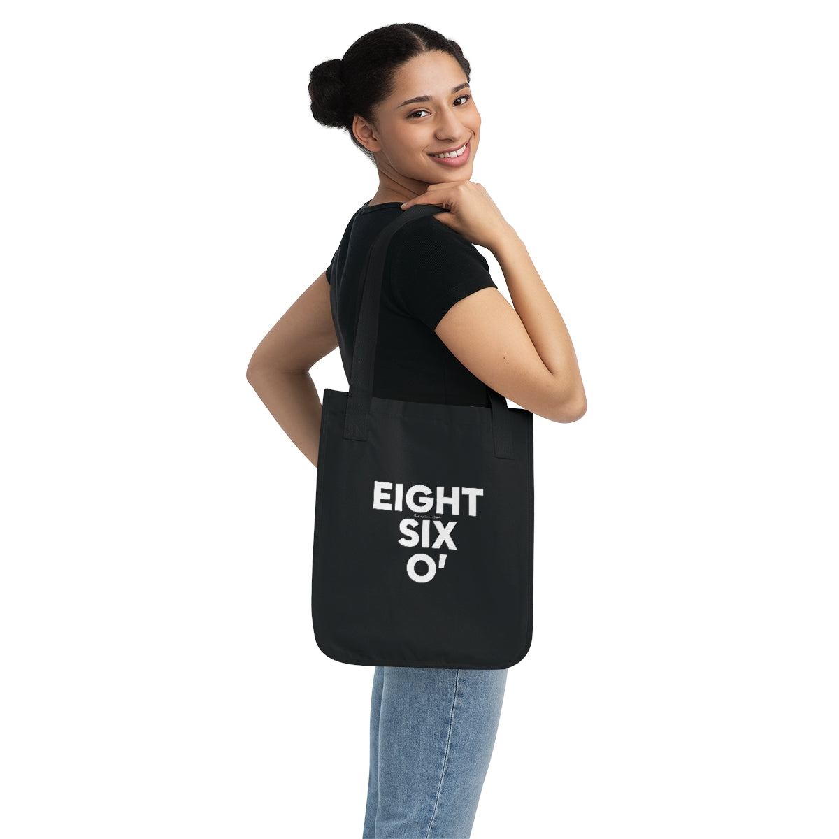 Eight Six O' Organic Canvas Tote Bag