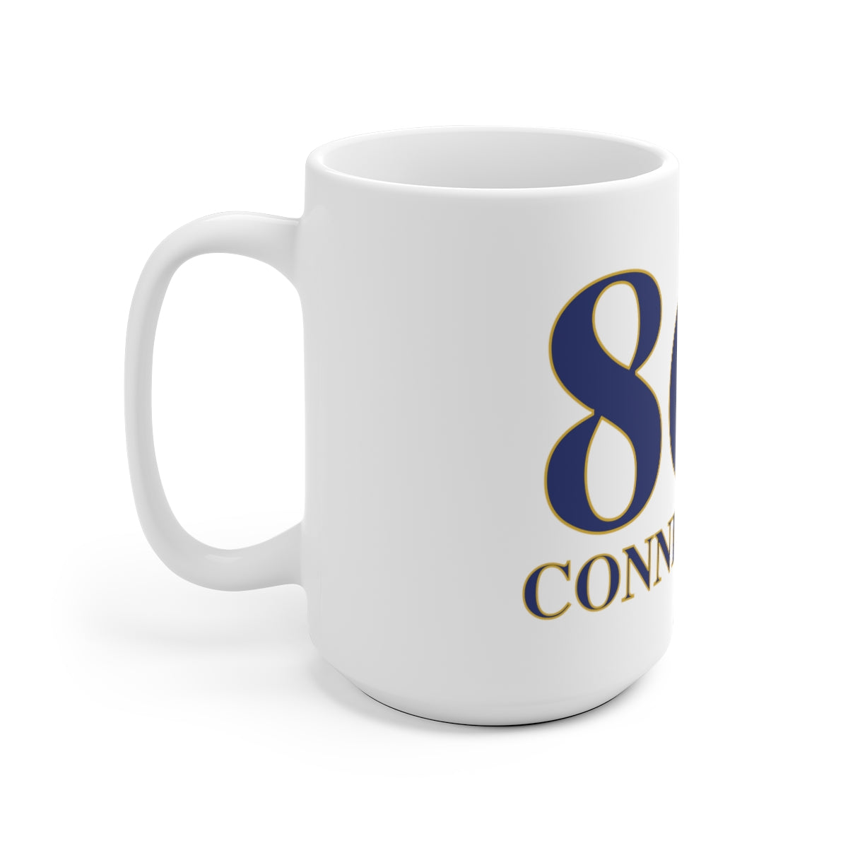 860 Connecticut White Ceramic Mug