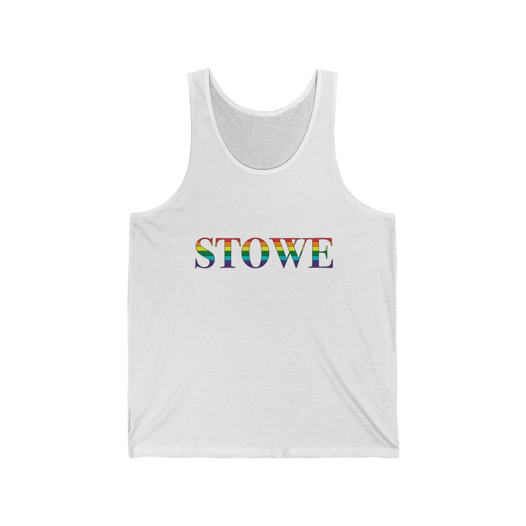 Stowe Rainbow Unisex Jersey Tank