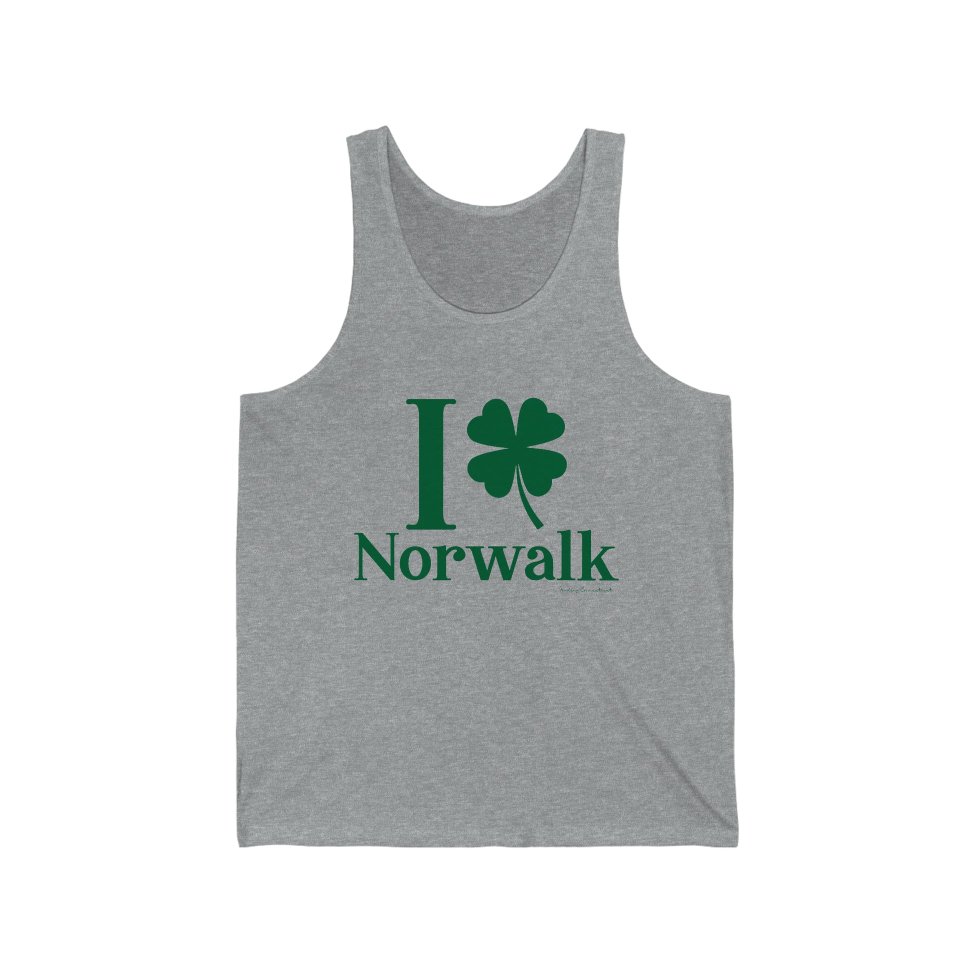 Norwalk Connecticut St. Patrick's Day shirt, I Clover Norwalk