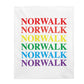 Do you have Norwalk Pride? Norwalk, Connecticut apparel and gifts including mugs including LGBTQ inspired blankets and home gifts