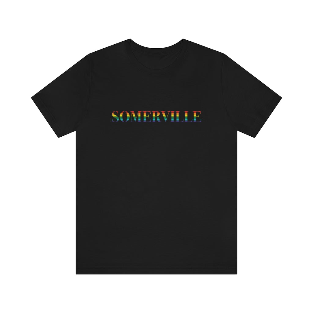 Somerville Rainbow Unisex Jersey Short Sleeve Tee