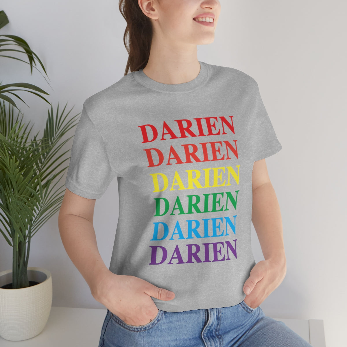 darien connecticut pride unisex tee shirt