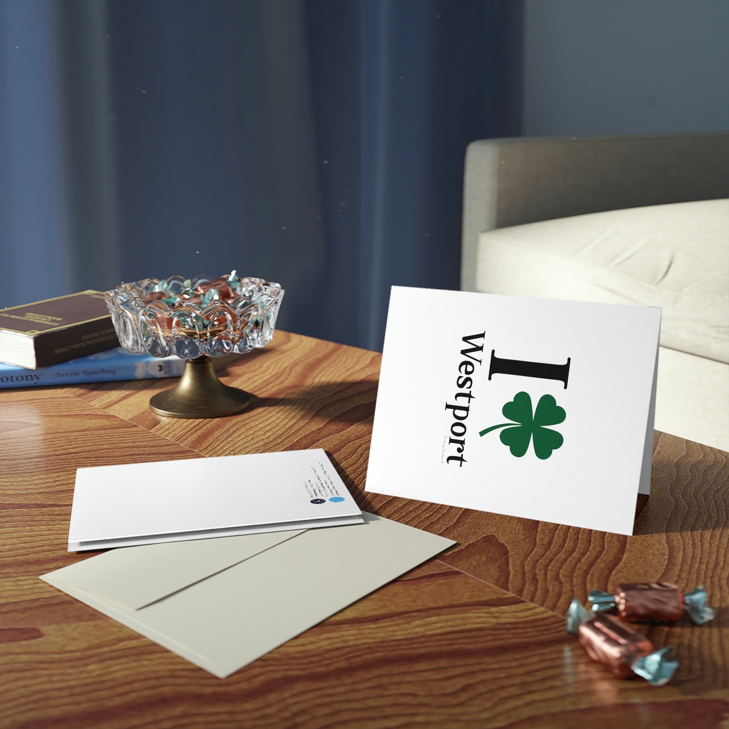 I Clover Westport Greeting Cards (8, 16, and 24 pcs)