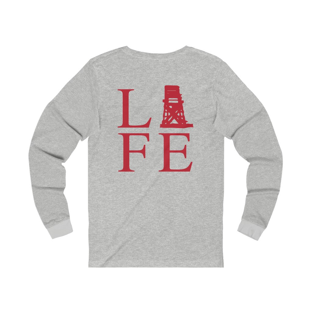 fairfield ct / connecticut long sleeve tee shirt 