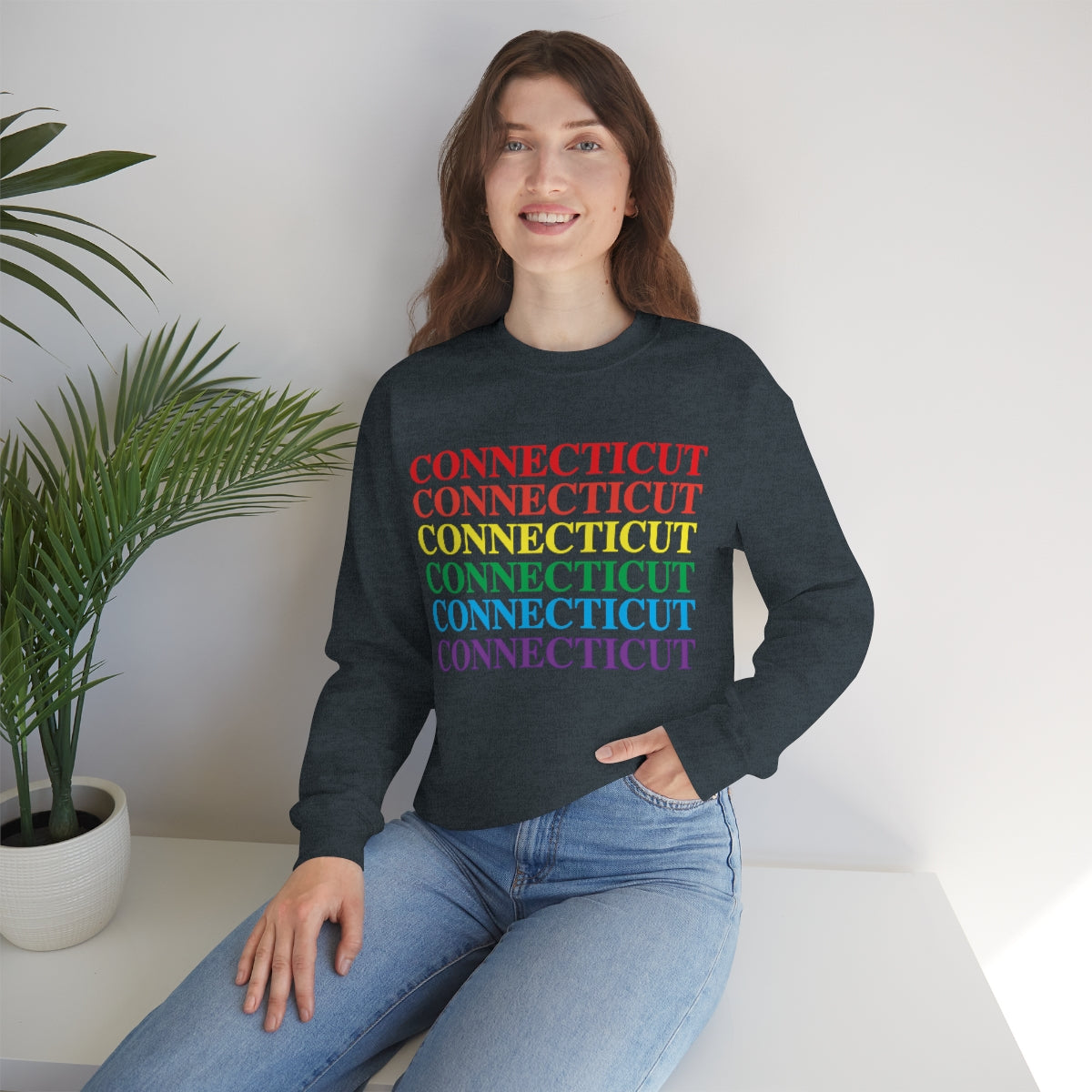 Connecticut Pride Unisex Heavy Blend™ Crewneck Sweatshirt