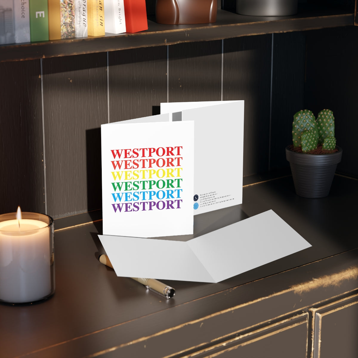 Westport Pride Greeting Cards (8, 16, and 24 pcs)