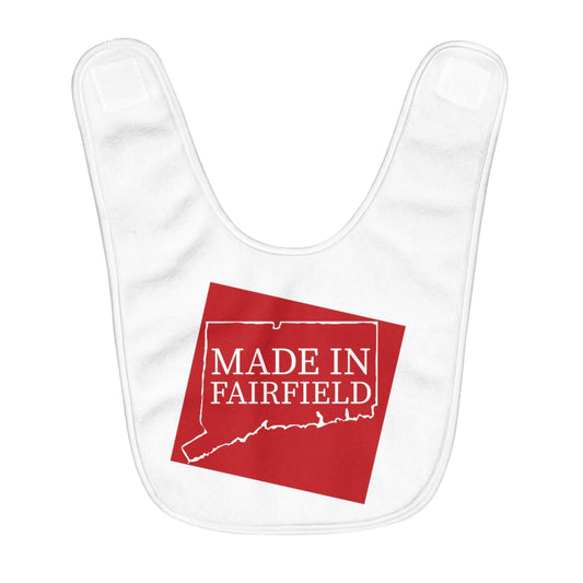 Made in Fairfield Fleece Baby Bib