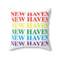 New Haven Pride Spun Polyester Square Pillow 