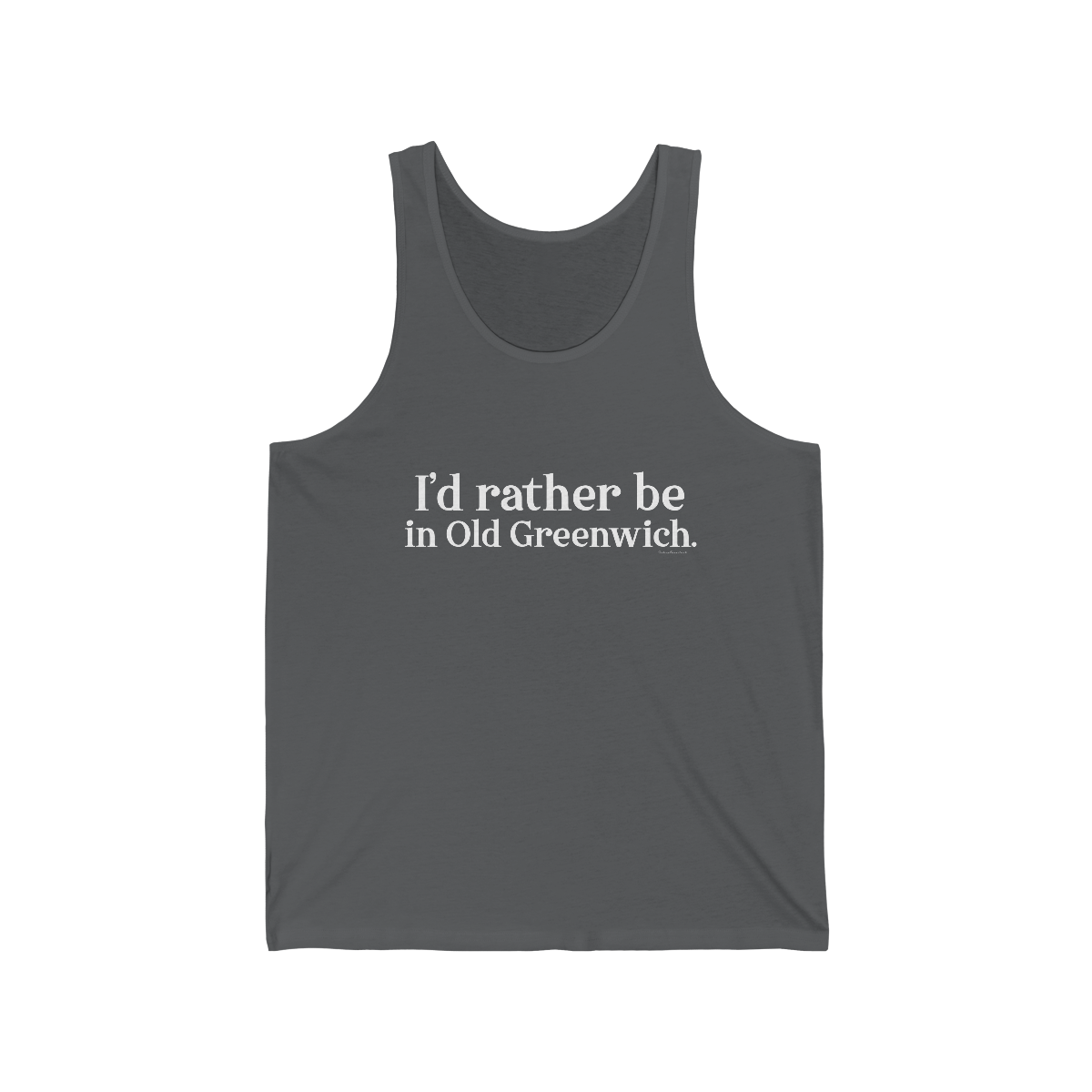 greenwich ct / connecticut tank top shirt 