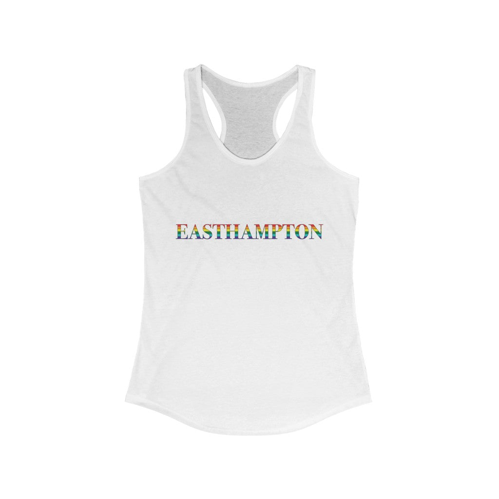 Easthampton Rainbow Women's Ideal Racerback Tank