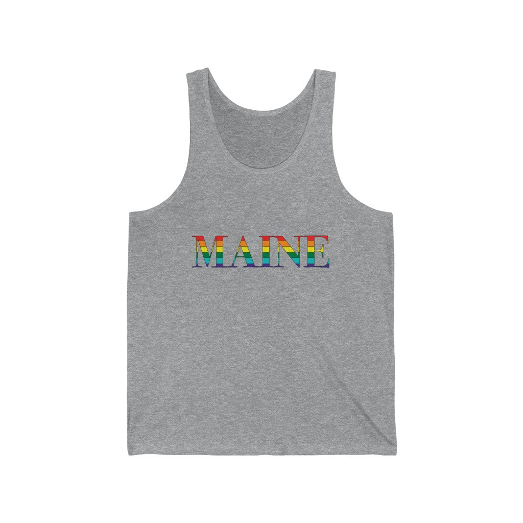 Maine Pride Unisex Jersey Tank