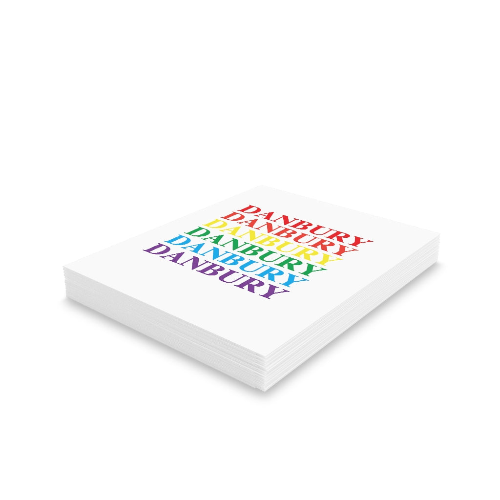 Danbury Pride Greeting Cards (8, 16, and 24 pcs)