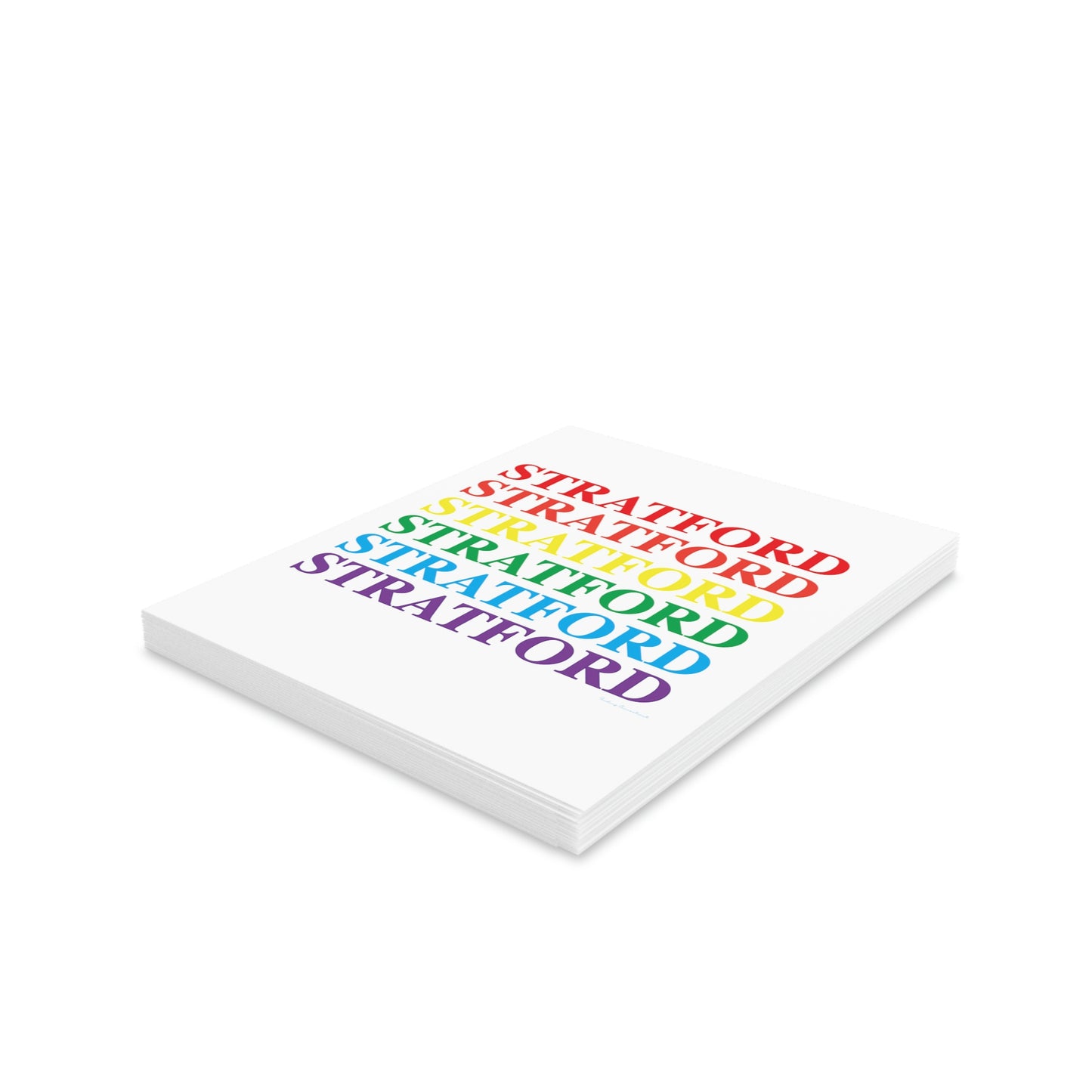 Stratford Pride Greeting cards (8, 16, and 24 pcs)