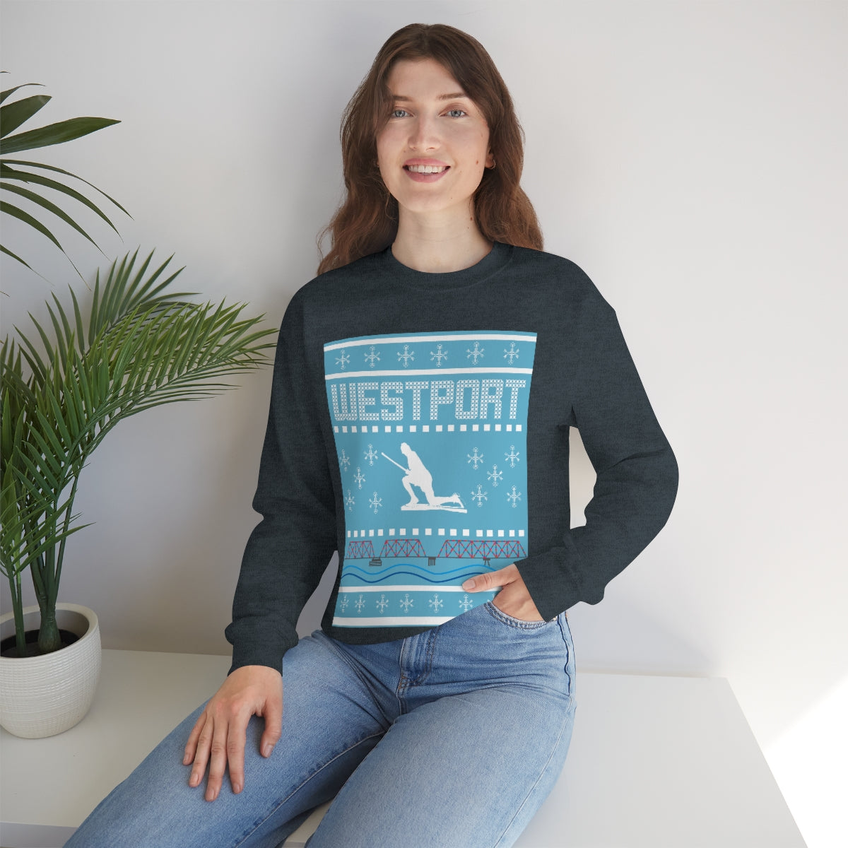 Westport Ugly Holiday Unisex Heavy Blend™ Crewneck Sweatshirt