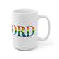 Concord Rainbow  White Ceramic Mug