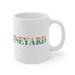 Martha's Vineyard Rainbow  White Ceramic Mug