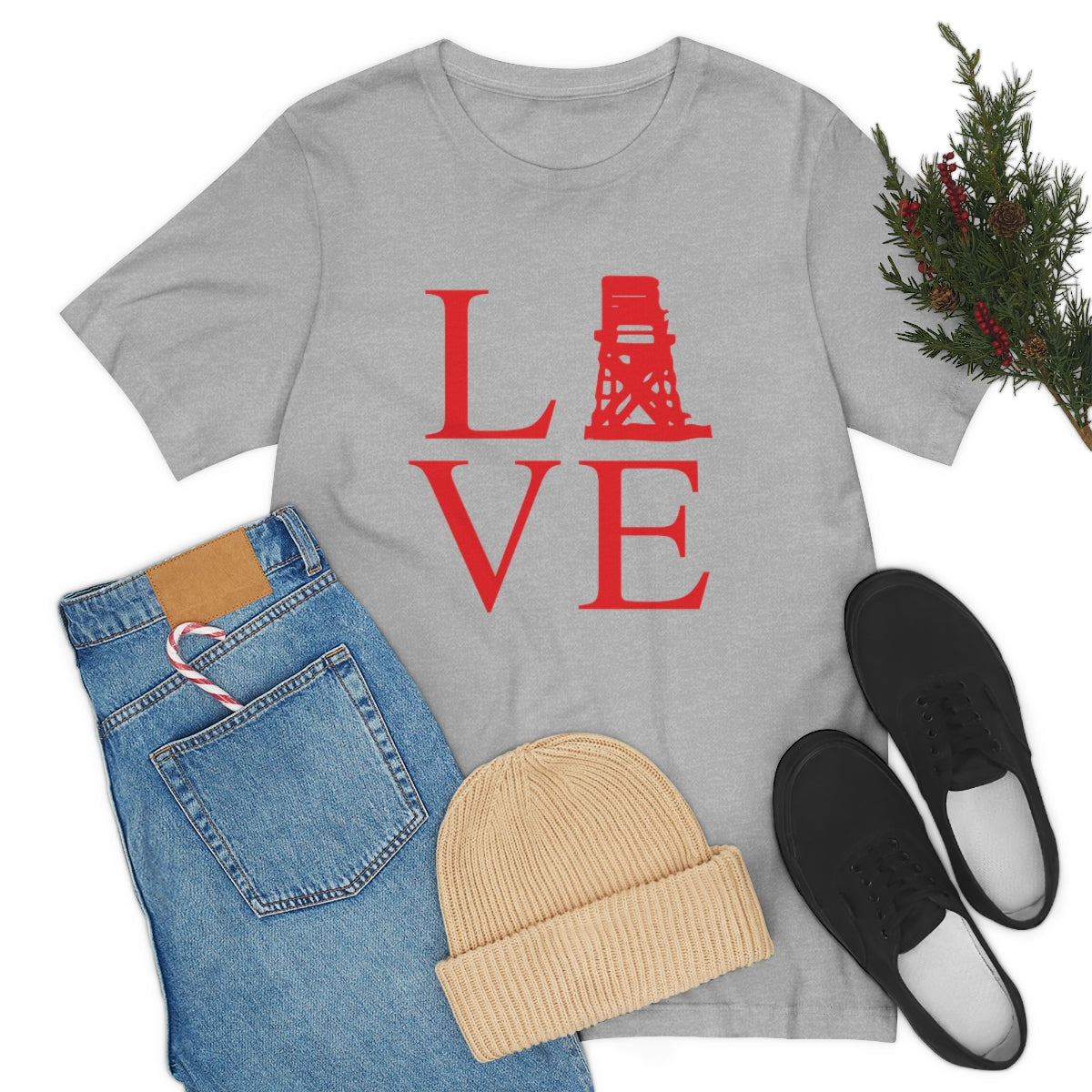 Fairfield Love & Life Unisex Jersey Short Sleeve Tee