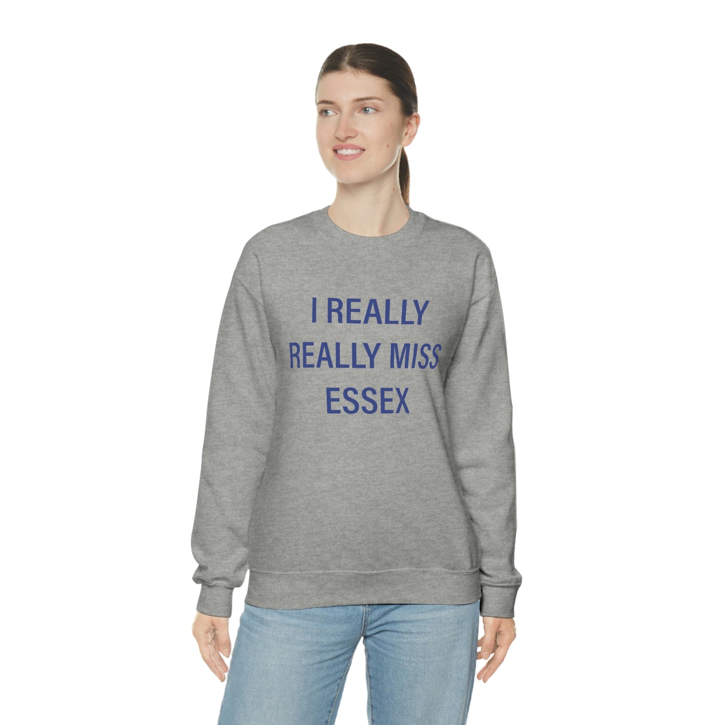 I Really Really Miss Essex Unisex Heavy Blend™ Crewneck Sweatshirt