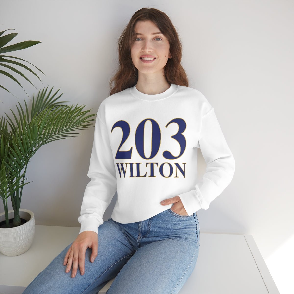 203 Wilton Unisex Heavy Blend™ Crewneck Sweatshirt