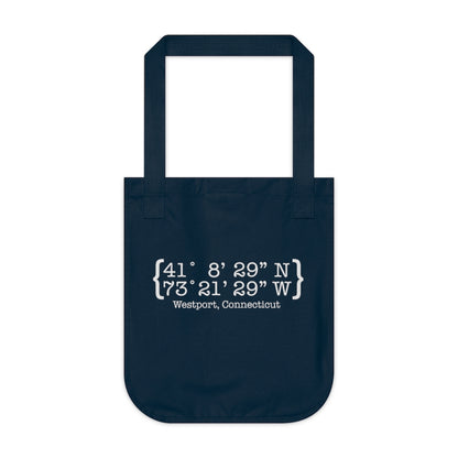 westport coordinates tote bag