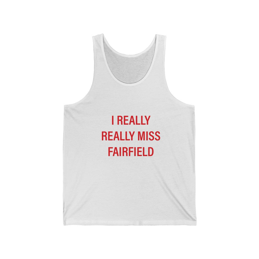 fairfield ct / connecticut tank top shirt 