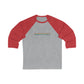 Barnstable Rainbow Unisex 3\4 Sleeve Baseball Tee