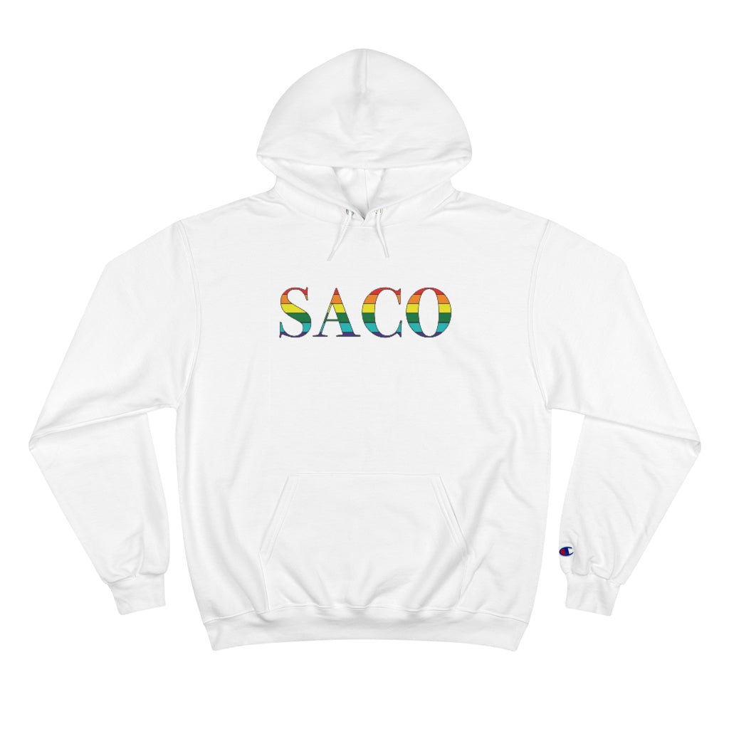 Saco Rainbow Champion Hoodie