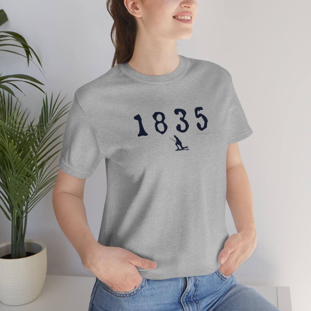 1835 Westport Unisex Jersey Short Sleeve Tee