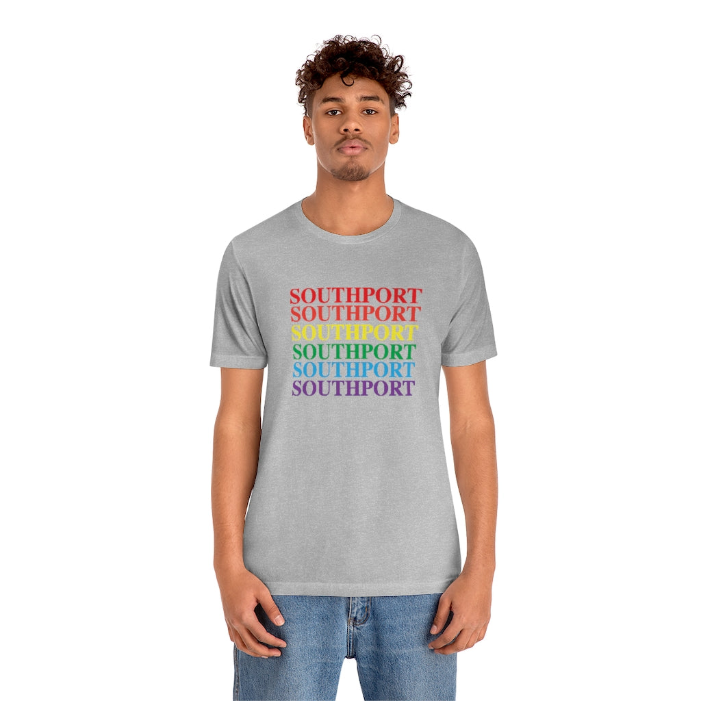 Do you have Southport Pride? Southport, Connecticut apparel and gifts including mugs including LGBTQ inspired tote bags. 10% of pride sales are donated to a Connecticut LGBTQ organization. Free shipping! 