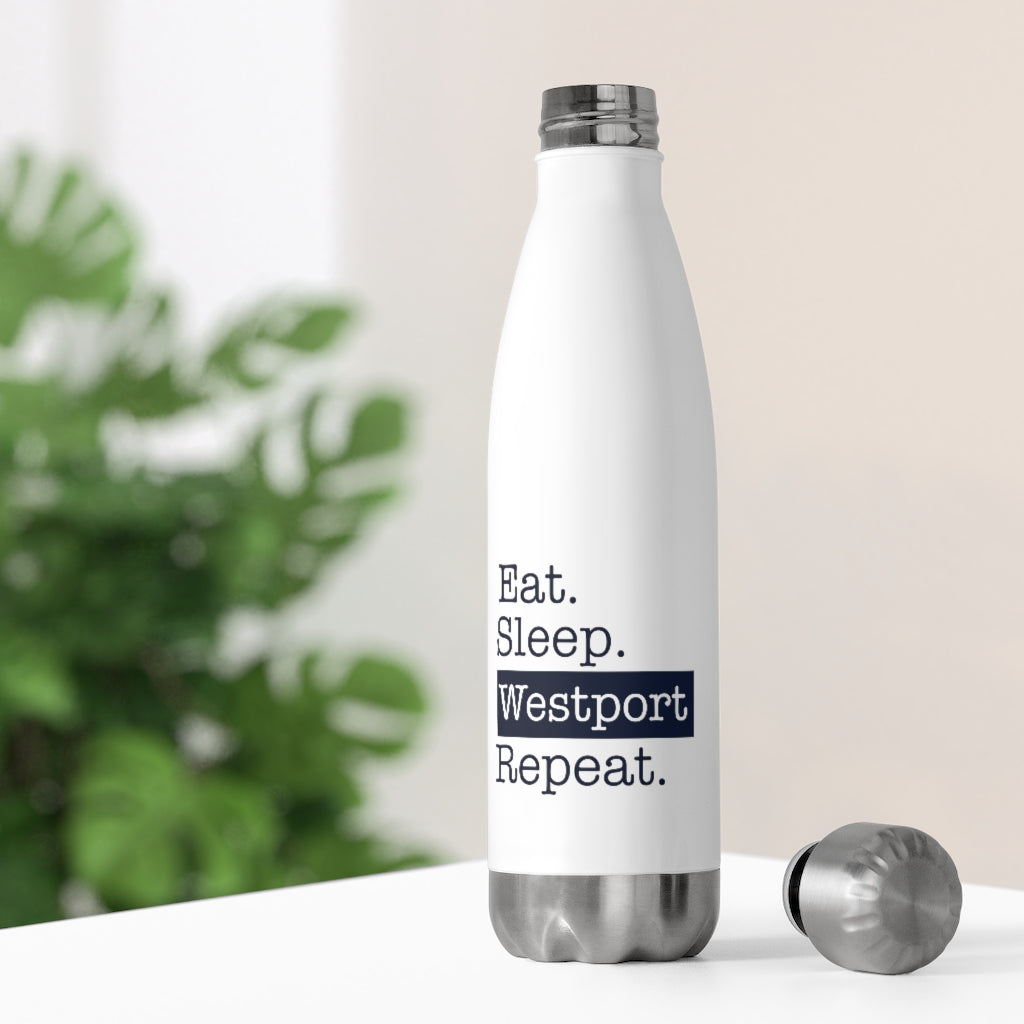 Eat. Sleep. Westport. Repeat. Water bottles, tumblers, mugs, travel mugs, apparel and gifts Westport, Connecticut. Unless noted sales goes to helps grow Finding Westport's website. Free shipping on all products. 