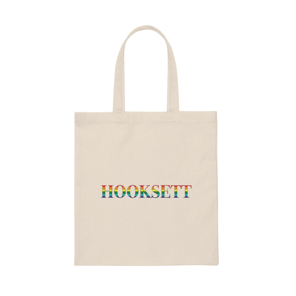 Hooksett Rainbow Canvas Tote Bag