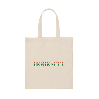 Hooksett Rainbow Canvas Tote Bag