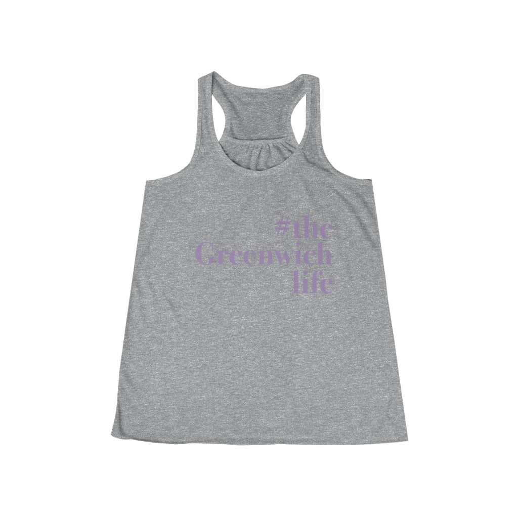 #thegreenwichlife Women's Flowy Racerback Tank