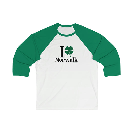 Norwalk Connecticut St. Patrick's Day shirt, I Clover Norwalk