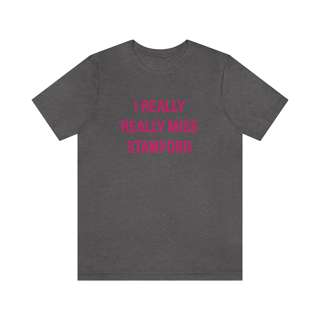 I really really miss stamford tee shirts