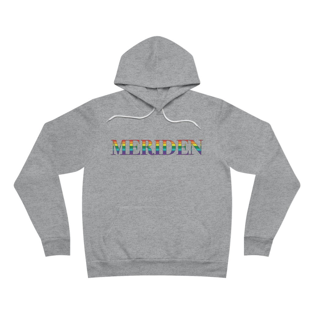 Meriden Rainbow Unisex Sponge Fleece Pullover Hoodie