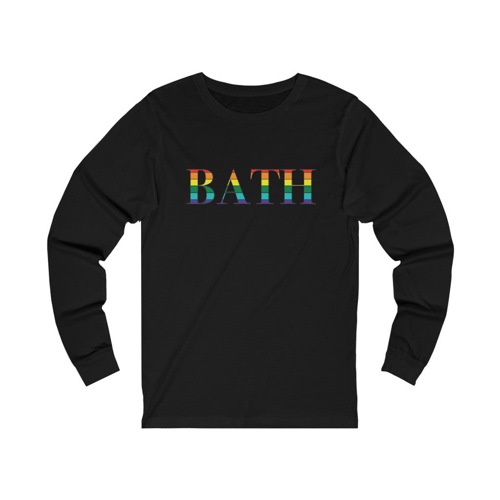 Bath Rainbow Unisex Jersey Long Sleeve Tee