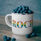 Rochester Rainbow Enamel Camping Mug