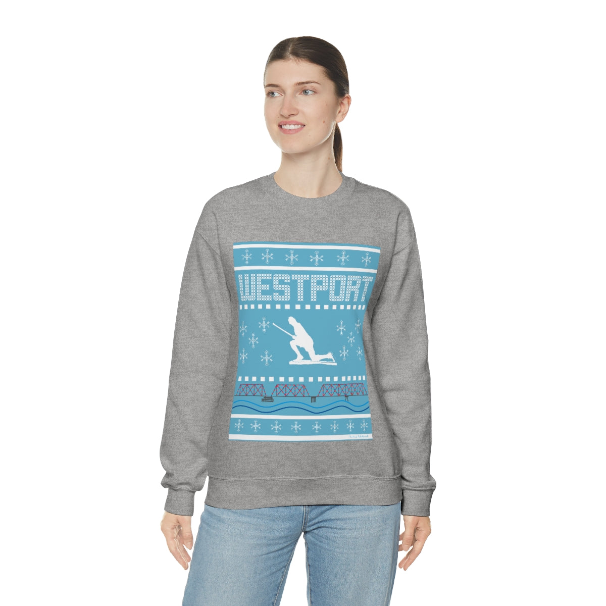 Westport Ugly Holiday Unisex Heavy Blend™ Crewneck Sweatshirt