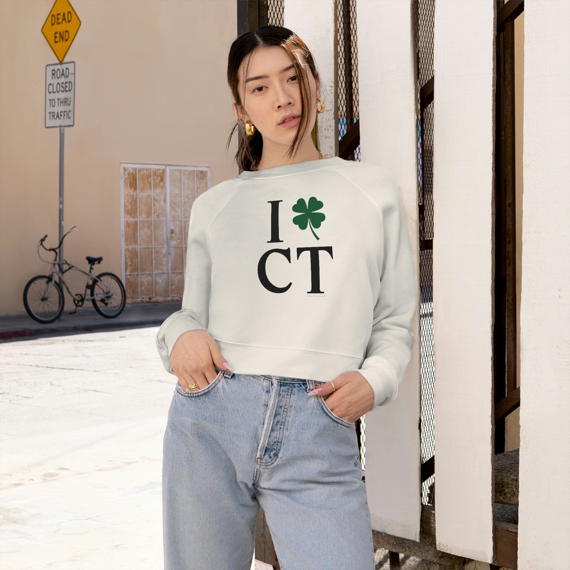 Connecticut st. patricks day shirt, i clover ct 