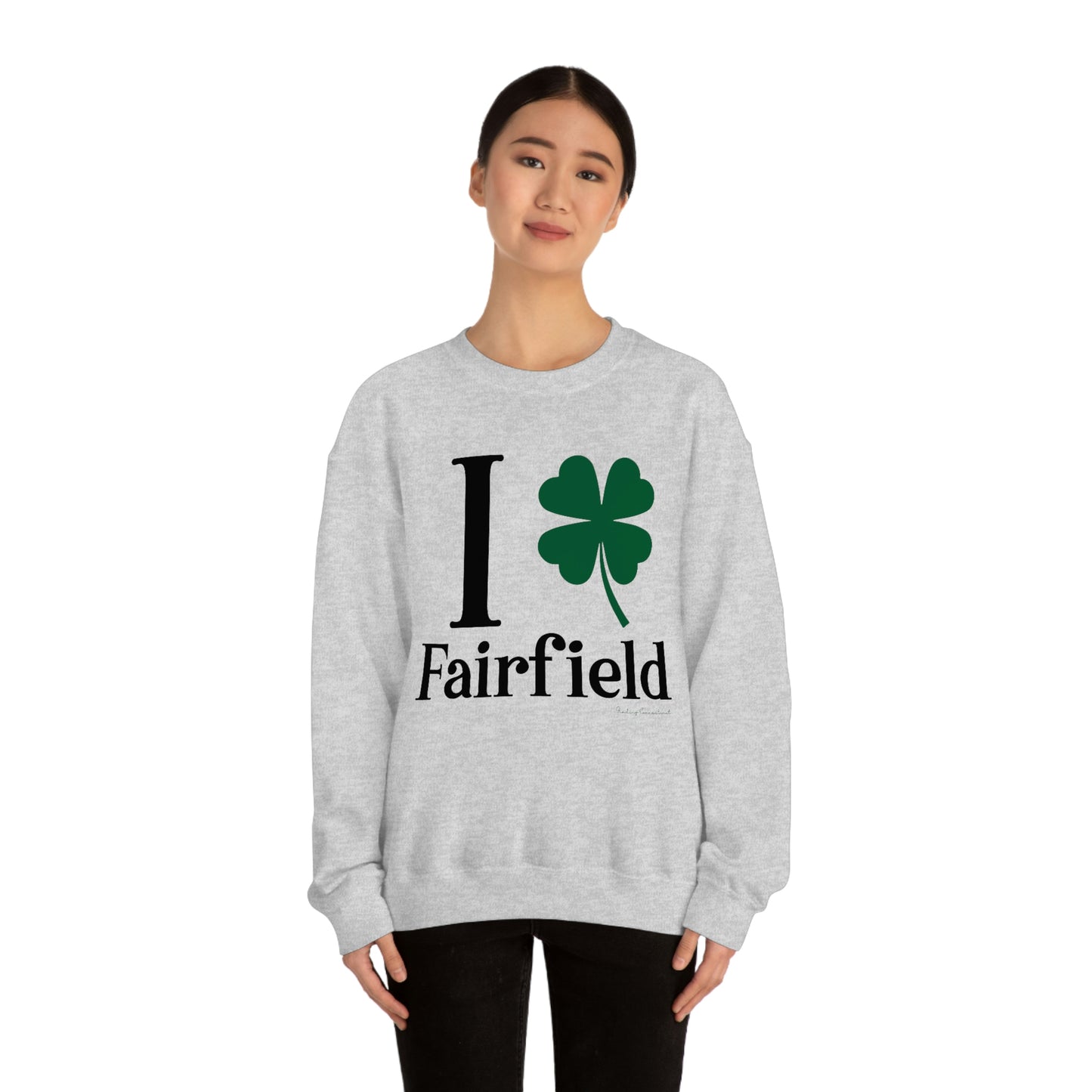 I Clover Fairfield Unisex Heavy Blend™ Crewneck Sweatshirt